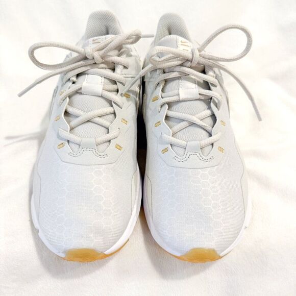 Nike Legend Essential 2 Platinum Metallic Gold Star Women's Athletic Shoes 6.5 - Picture 3 of 7